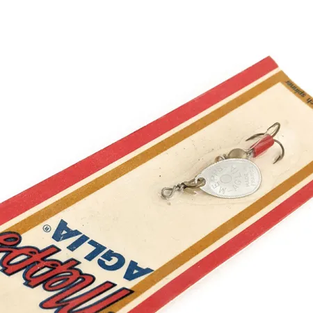 Mepps Aglia 0 Spinner, Silber, 2.5g, Rotreizschlauch, #11761