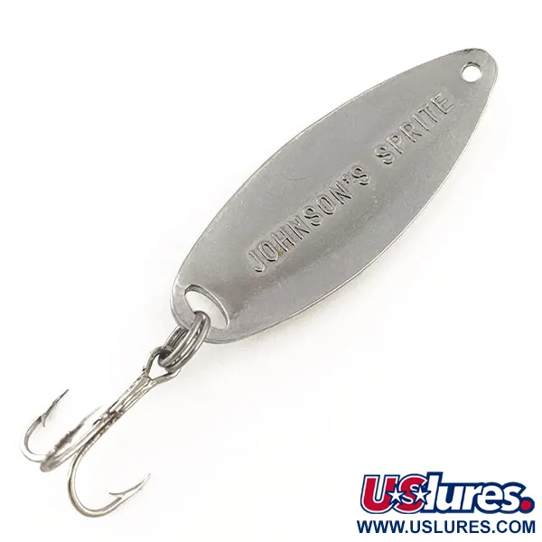 Johnson Sprite Blinker, Nickel / Gelb, 10g, Vintage, #11763