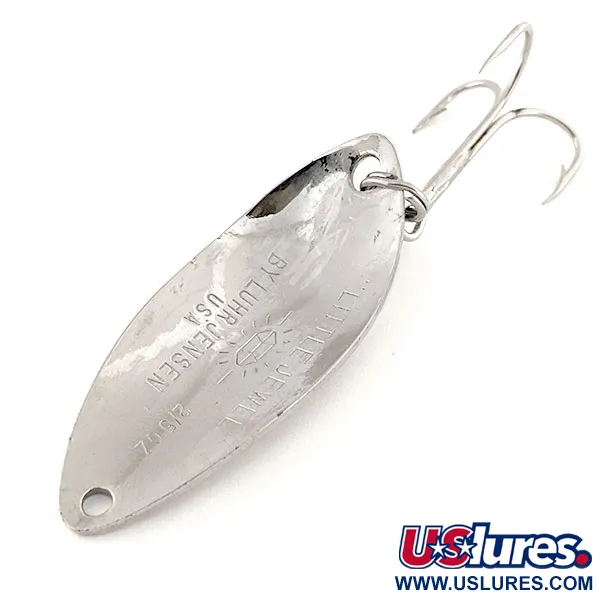 Luhr Jensen Little Jewel Blinker, Hammerschlag-Nickel, 12g, #11769