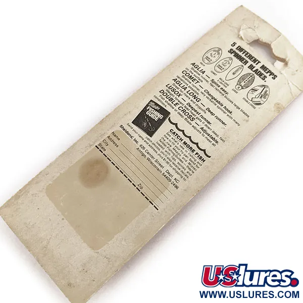 Mepps Aglia 1 dressed (squirrel tail) Spinner, Silber, 3.5g, #11774