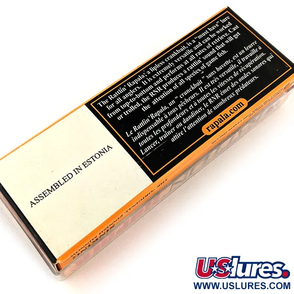 Rapala Rattl'n RAP 07 Lipless Crankbait, FT (Fire Tiger), 16g, #11775