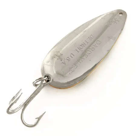 Eppinger Dardevle Dardevlet Blinker, Gelb/Grün/Nickel, 19g, Vintage, #11798