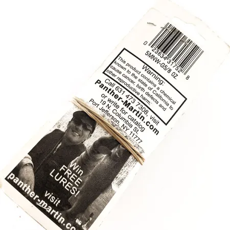 Panther Martin 6 Double Trouble Hybrid-Spinner, Gold, 14g, #11826