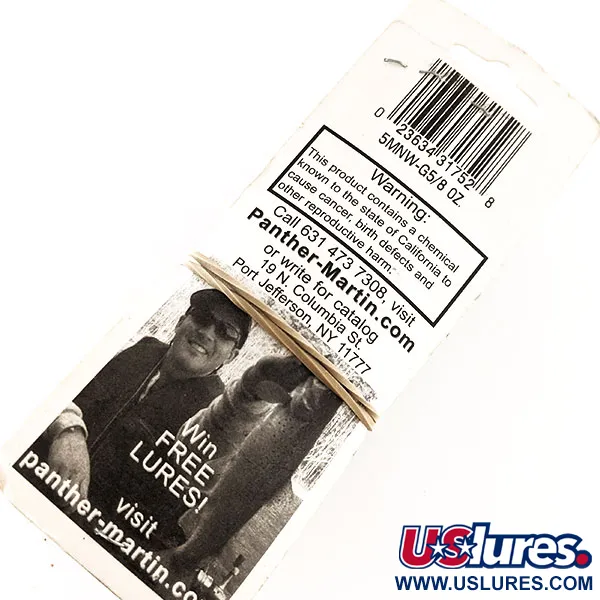 Panther Martin 6 Double Trouble Hybrid-Spinner, Gold, 14g, #11826