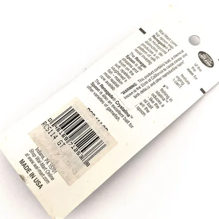 Renegade Crystalina Spoon Blinker, Black/Gold/Orange, 11g, #11830