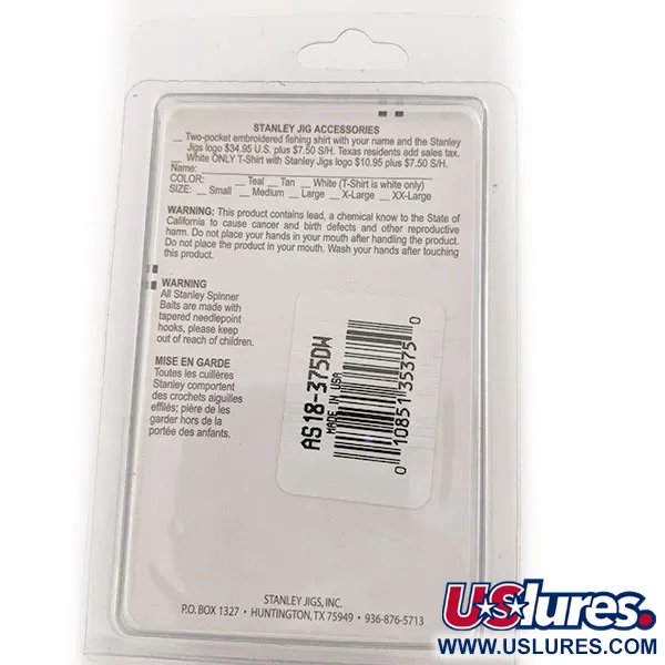 Stanley Platinum Babyby Wedge Spinnerbait, Weiß/Chartreuse, 3,5g, #11833