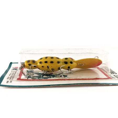 Kmart Kresge #380 Wobbler, Gelb / Rot, 9g, Vintage OVP, #11837