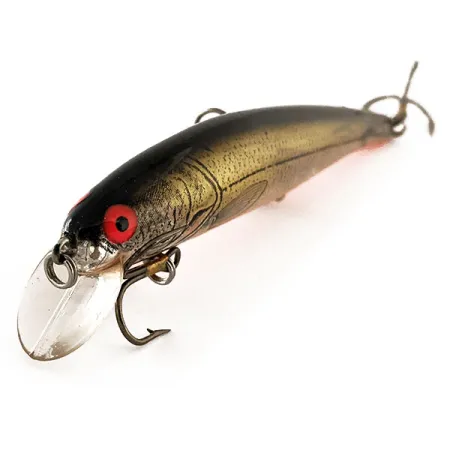 Bomber Long A15A Jerkbait, Gold-Schwarz, 14g, Schwebend, #11840