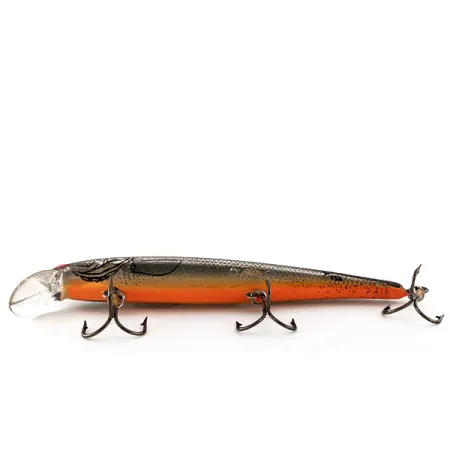 Bomber Long A15A Jerkbait, Gold-Schwarz, 14g, Schwebend, #11840