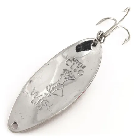 Seneca Little Cleo (Hula Girl) Blinker, Rot/Weiß/Nickel, 14g, #11851