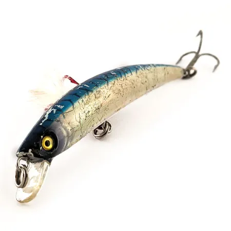 Yo-Zuri CRYSTAL MINNOW (F) 13, Silber/Blau, 17g, Schwimmend, #11856