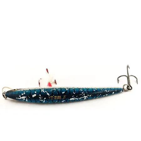 Yo-Zuri CRYSTAL MINNOW (F) 13, Silber/Blau, 17g, Schwimmend, #11856