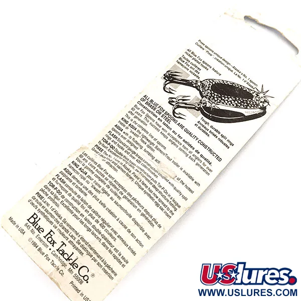 Blue Fox Pixee UV Blinker, Hammered Nickel / Pink, 7g, UV, #11858