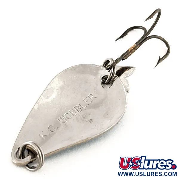 Acme K.O. Wobbler Blinker, Nickel/Blau, 7g, Sonic Flipper Tail, #11862