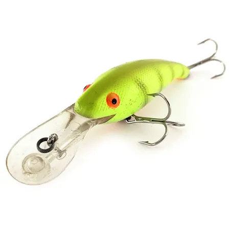 Cotton Cordell Wally Diver Magnum UV Wobbler, Chartreuse, 21g, #11872