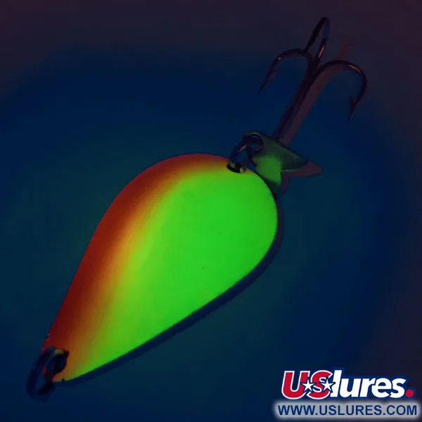 Acme K.O. Wobbler Blinker, Gelb/Rot/Nickel, 21g, Sonic Tail, #11887