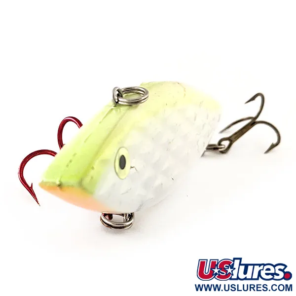 Strike King Diamond Shad UV Lipless Crankbait, Weiß, 14g, UV, #11888