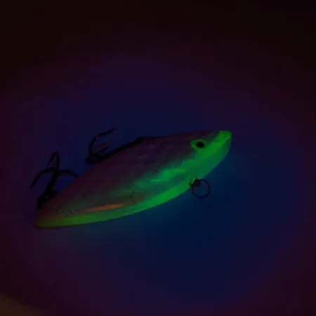 Strike King Diamond Shad UV Lipless Crankbait, Weiß, 14g, UV, #11888