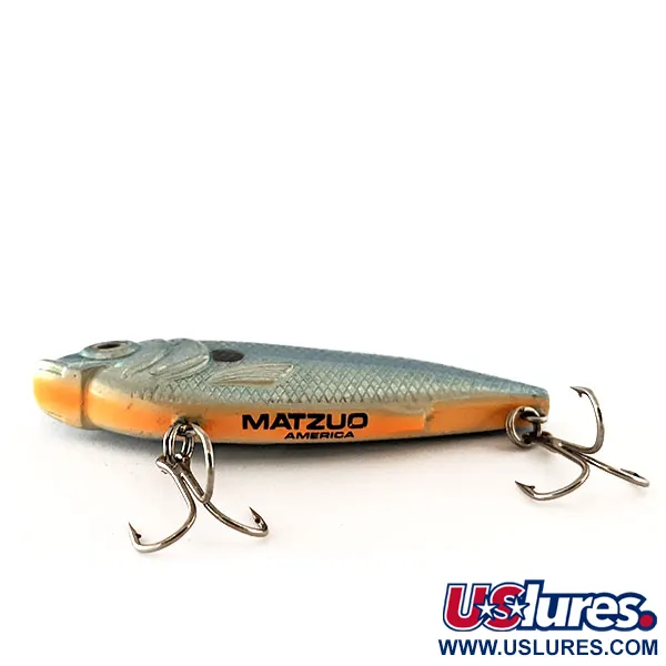 Matzuo Lipless Vibration Bait, Blue Silver, 14g, Sinkend, #11889