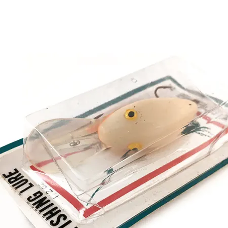 Kmart Kresge #K12 Crankbait, Weiß / Orange, 14g, Tiefläufer, #11893