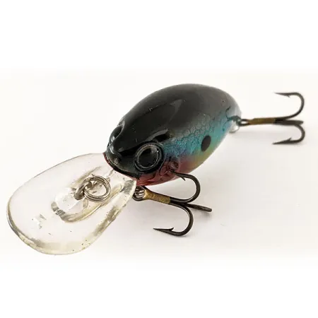 Renegade Lunker Diver Wobbler, Blaugrün/Gold, 9g, Rassel, #11895