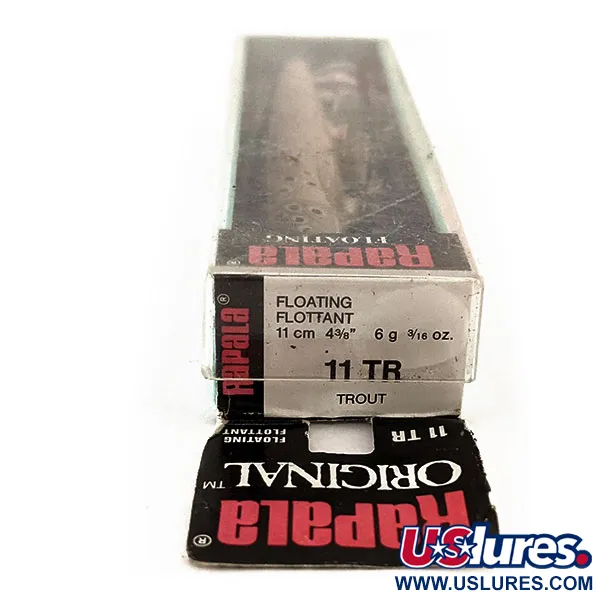 Rapala Original Floater F11 Wobbler, TR (Forelle), 6g, Balsa, #11908