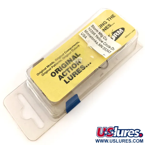 Storm Original Hot'N'Tot Wobbler, Orange/Schwarz, 6.5g, Metallschaufel, #11931