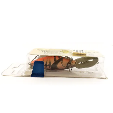 Storm Original Hot'N'Tot Wobbler, Orange/Schwarz, 6.5g, Metallschaufel, #11931