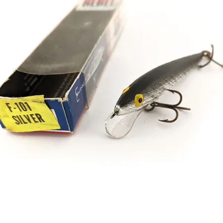 Rebel Floater F9 Wobbler, Silber, 6g, Tauchtiefe 0.9-1.8m, #11932