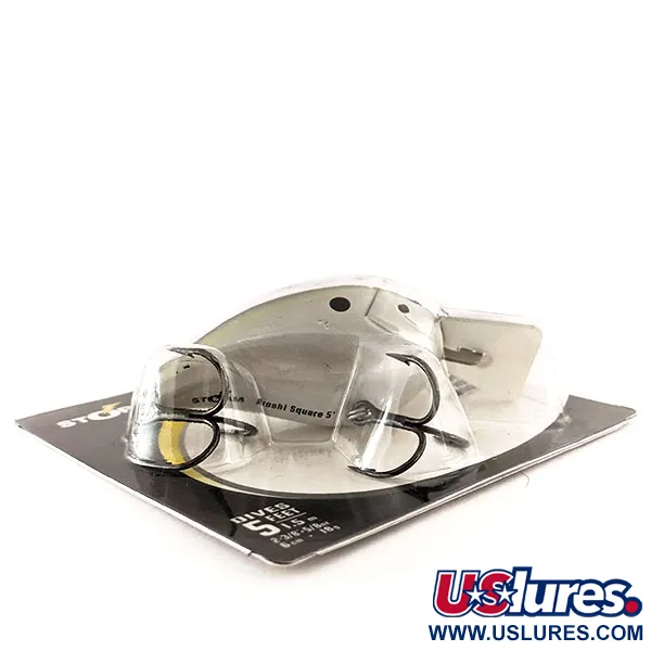 Storm Arashi Silent Square 5 Crankbait, Blau/Silber, 18g, Silent, #11951