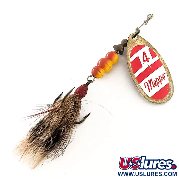 Mepps Aglia 4 dressed (squirrel tail) Spinner