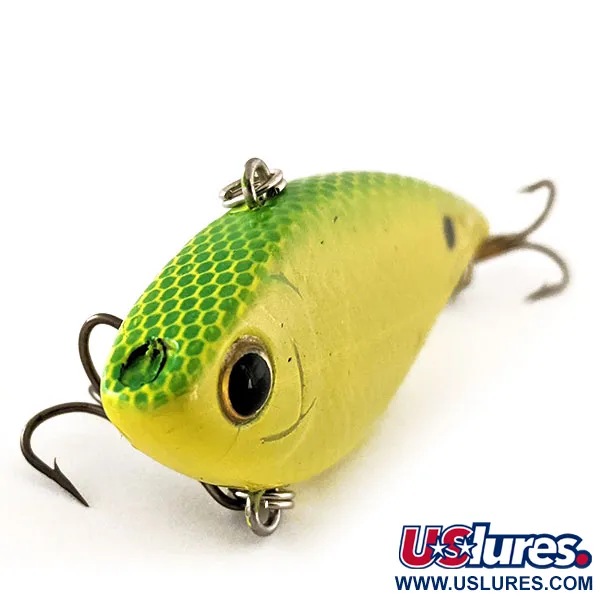 Renegade Pro Series Lipless Crankbait, Gelb / Grün, 14g, Sinking, #11980