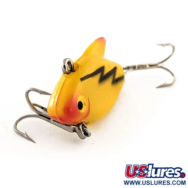Kmart Kresge #41 sinkender Köder, Gelb/Schwarz, 5g, Top-Öse, #11988