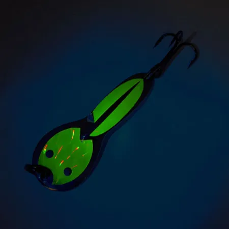 Acme Dazzler #2 UV Blinker, Nickel / Gold, 7g, UV-reaktiv, #12000