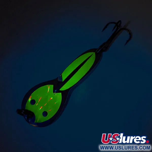 Acme Dazzler #2 UV Blinker, Nickel / Gold, 7g, UV-reaktiv, #12000