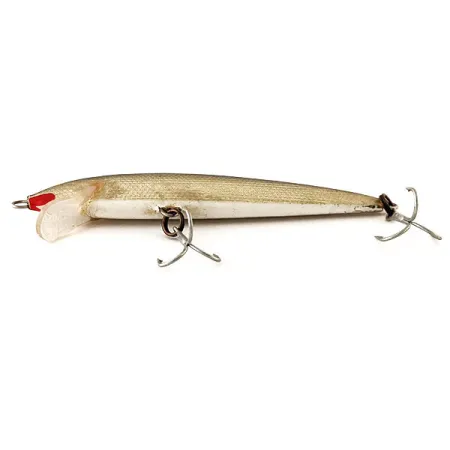 Rapala Original Floater F9 Wobbler, S (Silber), 4g, Balsaholz, #12031