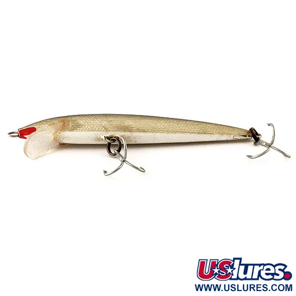 Rapala Original Floater F9 Wobbler, S (Silber), 4g, Balsaholz, #12031