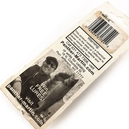 Panther Martin 9 Double Trouble Spinner, Gold, 21g, Gummiköder, #12046