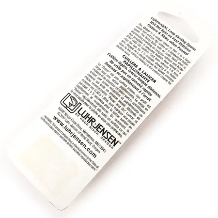 Luhr Jensen Quiver Blinker, Pearls/Glow, 14g, Foam-Core, #12050