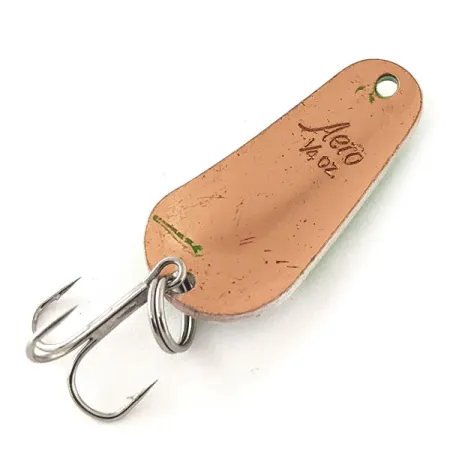 Aeroplane Spinner Aero UV Blinker, Grün/Weiß/Kupfer, 7g, UV, #12054