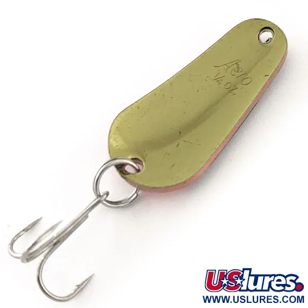 Aeroplane Spinner Aero UV Blinker, Schwarz/Rot/Gold, 7g, UV, #12055