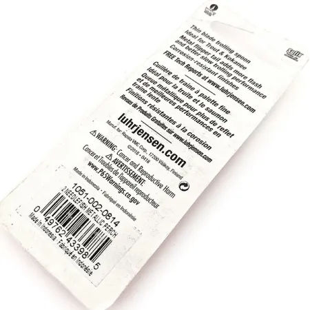 Luhr Jensen Needlefish 2 Schleppblinker, Metallic Perch, 3g, #12058