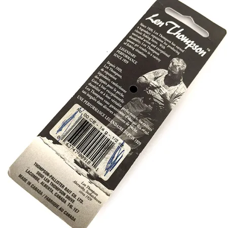 Len Thompson Original #00 Blinker, Rot / Weiß, 14g, Taumeln, #12062