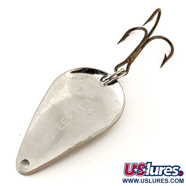 Acme Stee-Lee Blinker, Hammerschlag-Nickel, 14g, Hoher Glanz, #12094