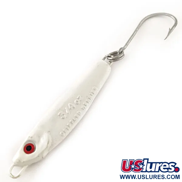 Luhr Jensen Crippled Herring, Pearl, 21g, Pilker, Einzelhaken, #12098