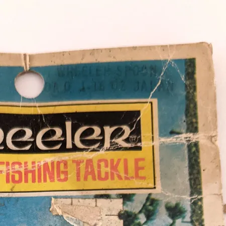 Wheeler Spoon Blinker, Rot / Weiß, 5g, Originalverpackt, #12101