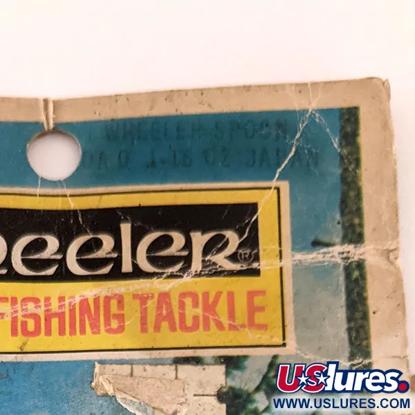 Wheeler Spoon Blinker, Rot / Weiß, 5g, Originalverpackt, #12101