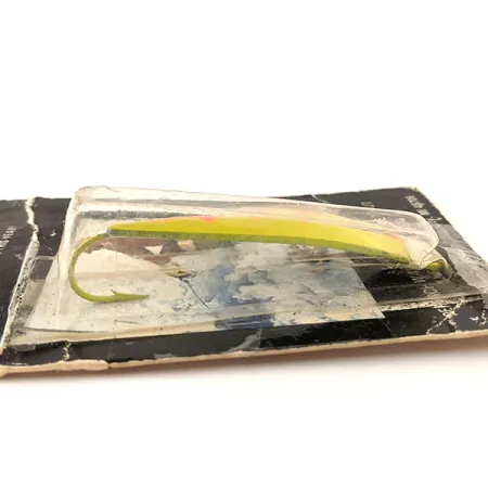 G.W's ice fishing Lures Köder, Chartreuse/Orange, 17g, Krautschutz, #12104