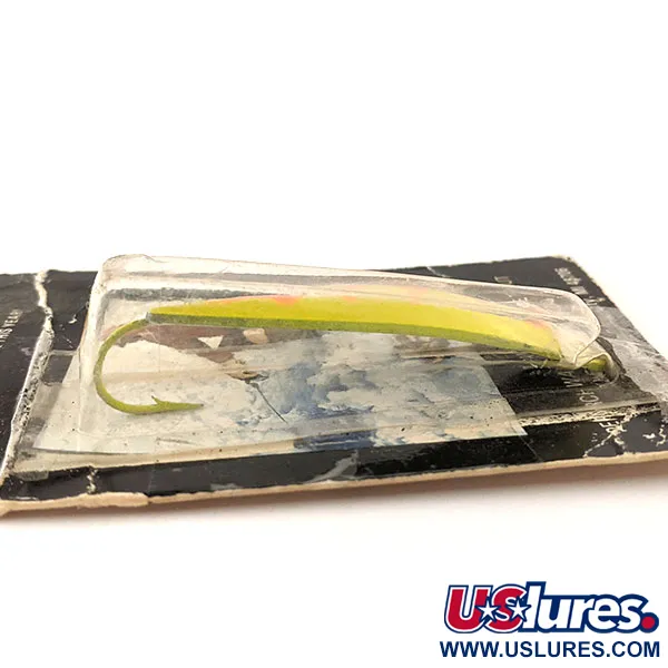 G.W's ice fishing Lures Köder, Chartreuse/Orange, 17g, Krautschutz, #12104