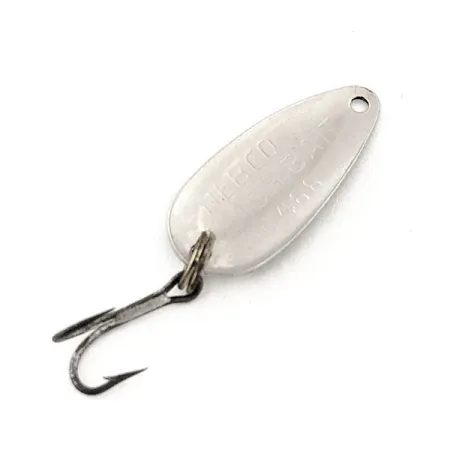 Nebco FlashBait 466 Blinker, Schwarz/Weiß/Nickel, 1g, Ultralight, #12114